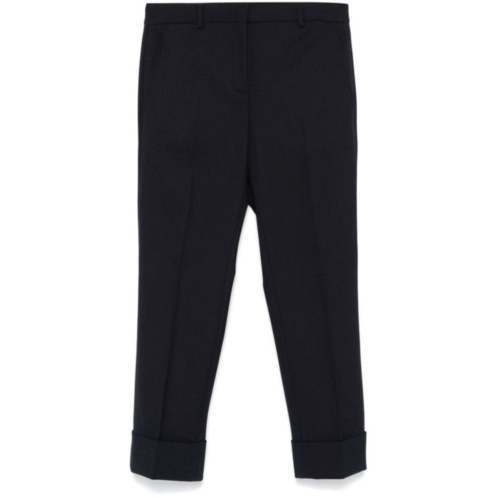 Incotex Women Tapered Wool Trousers